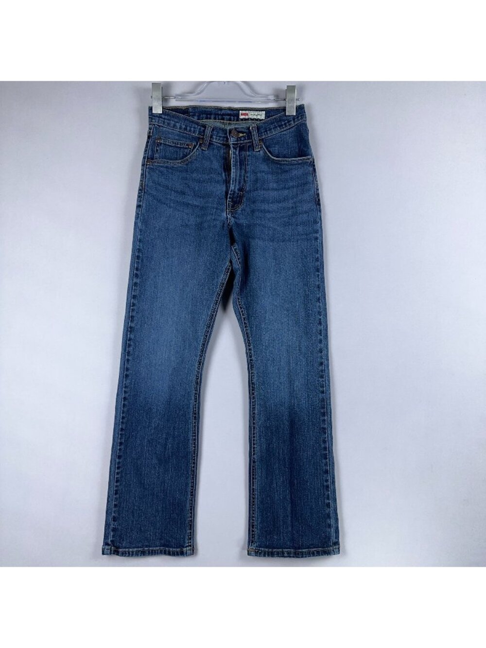 Wrangler Bootcut Jeans Womens Size 29x30 Relaxed Fit Mid Rise Blue Medium Wash